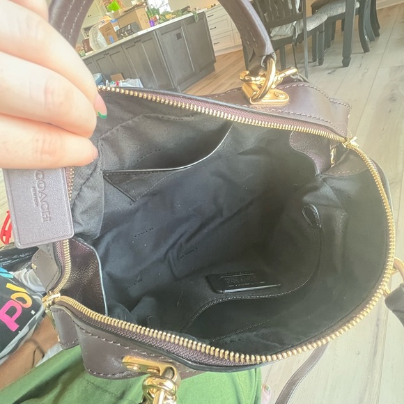 Coach bag in Oxblood - Picture 2 of 3